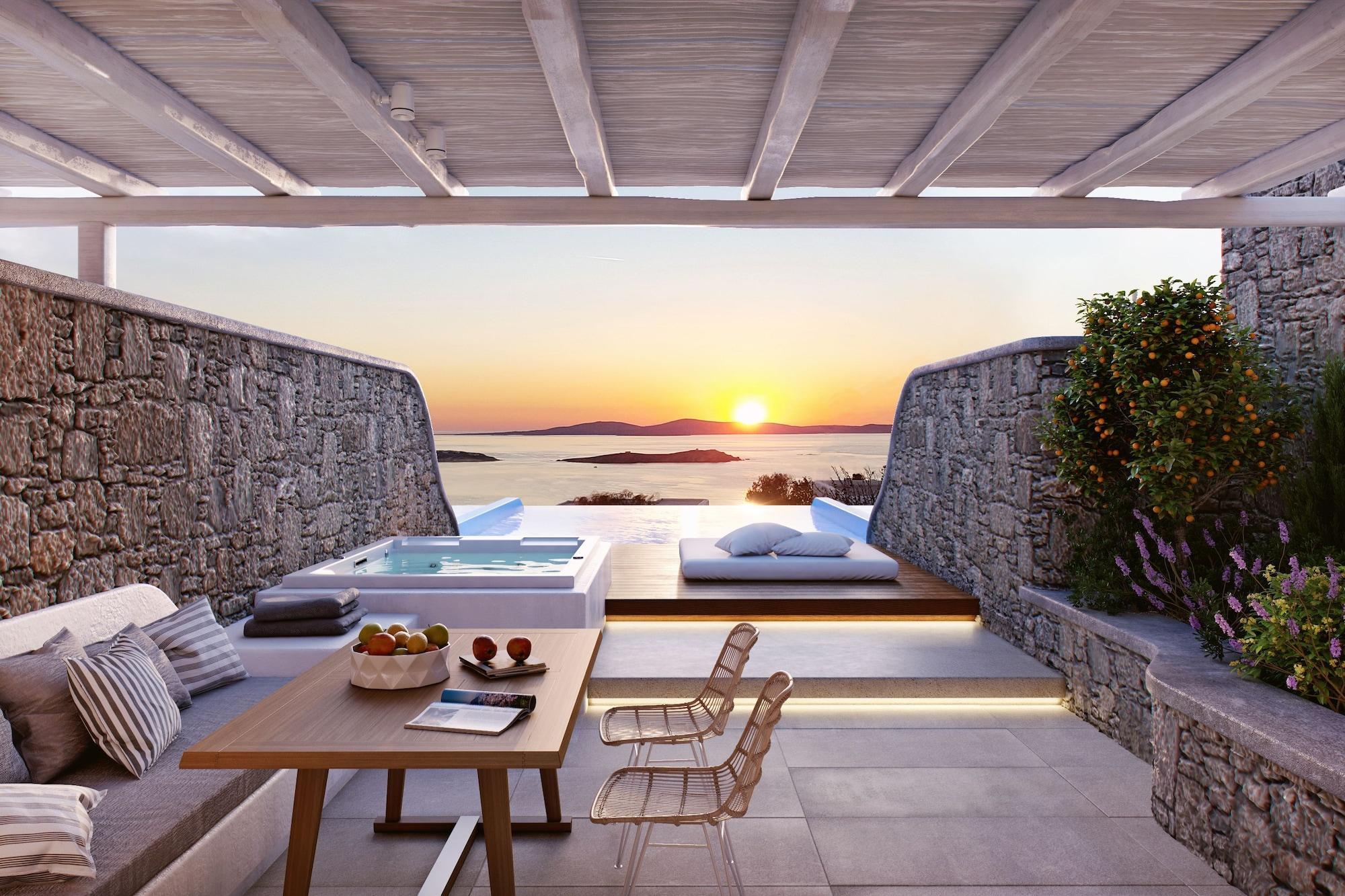 Adel Private Suites Mykonos Town Zewnętrze zdjęcie